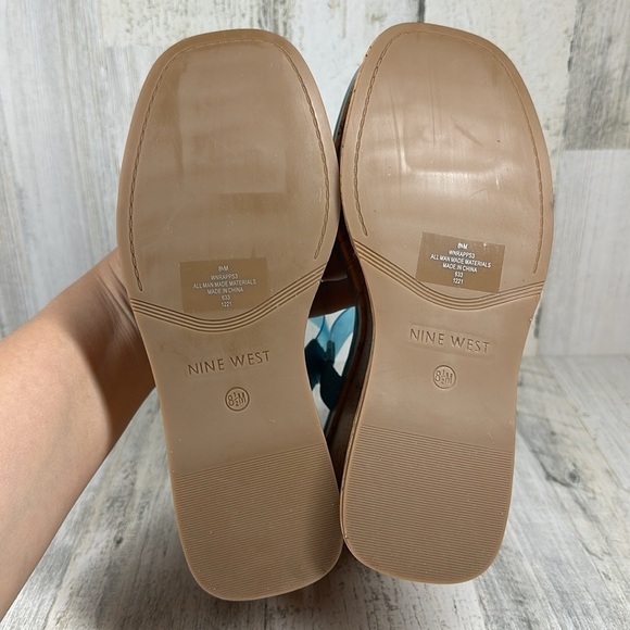 New NINE WEST Women's Rapps3 Ultra High Wedge Sandal #804 - Picture 10 of 11